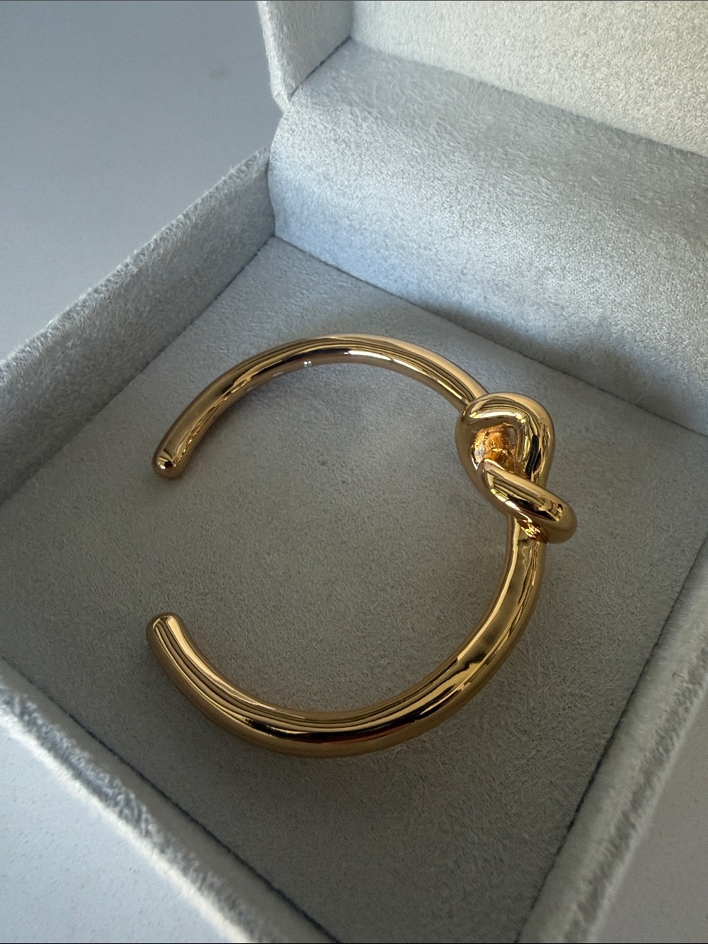 kate spade Gold Knot Open Cuff Bracelet